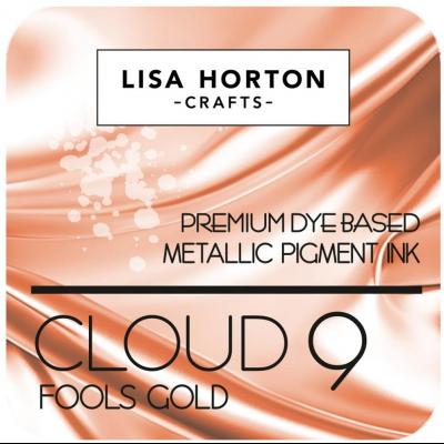 Lisa Horton Crafts Cloud 9 Metallic Pigment  Ink Pad - Fools Gold